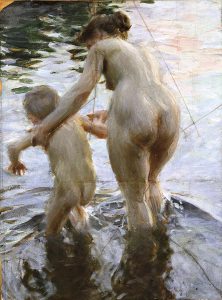 665px-Une_premiere_av_Anders_Zorn_1888